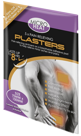 Pain Releiving Plaster x 2 packs (10 plasters)