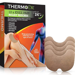 Self Heat Back Wrap Offer Inc Free Knee Pain Patches worth £7.99