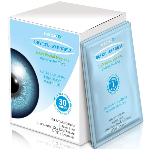 Daily Use Cleansing Eyelid Wipes with Tea Tree