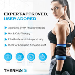 ThermoDR Gel Multi Use Cold & Warm Pack Offer Inc Free Knee Pain Patches worth £7.99