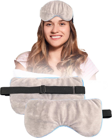 Plush Faux Fur Heated Eyemask